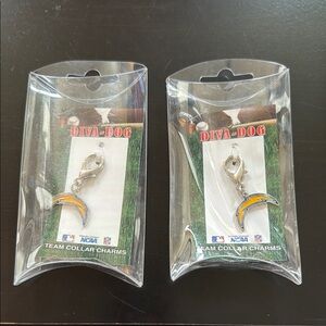 Team Collar Charms - Los Angelos Chargers